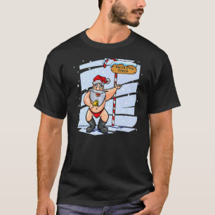 Camiseta Noche de Papá Noel bailando Navidades Noel Noel Pr