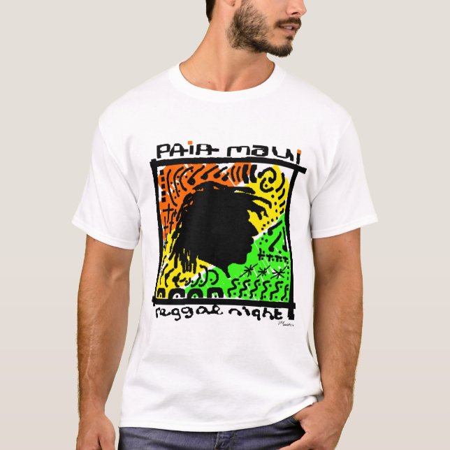 Camiseta Noche de Reggae en el Café (Anverso)
