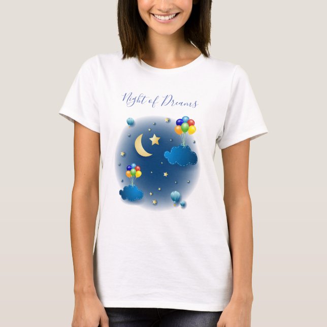 Camiseta Noche de sueños (Anverso)