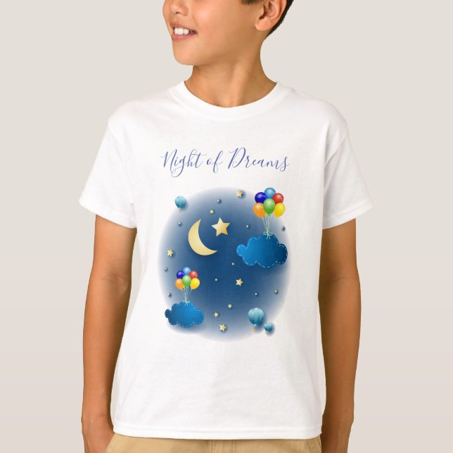 Camiseta Noche de sueños (Anverso)
