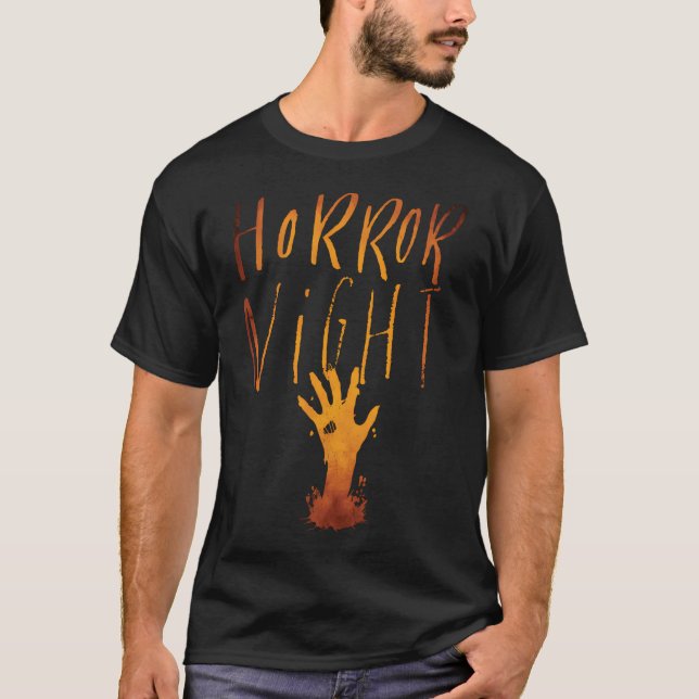 Camiseta Noche de terror (Anverso)