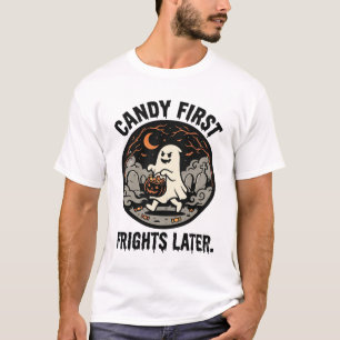 Camiseta Noche de Terror de Dulces de Halloween