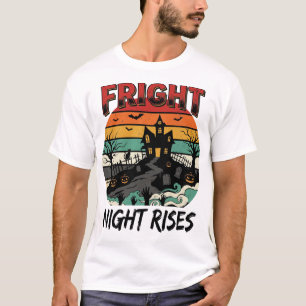Camiseta Noche de Terror en el Cementerio de Halloween