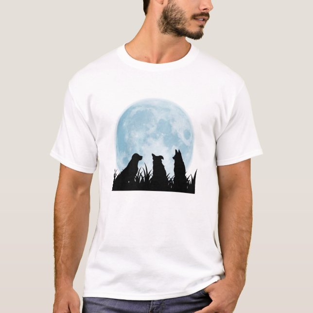 Camiseta Noche de tres perros (Anverso)