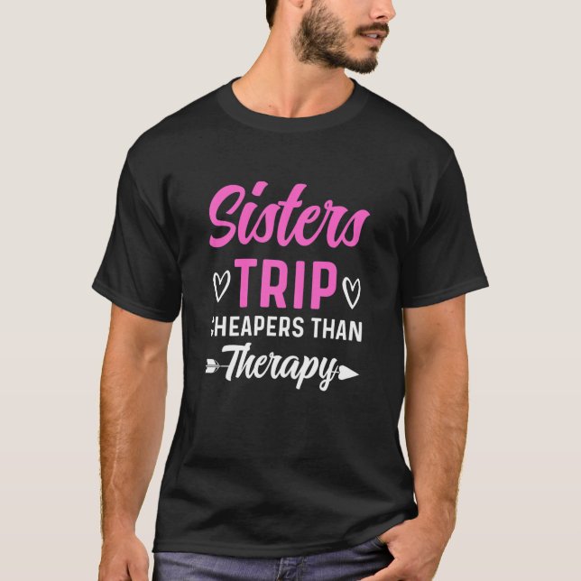 Camiseta Noche de vacaciones de viaje de terapias para muje (Anverso)