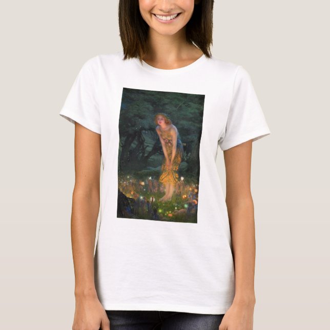 Camiseta Noche de verano de 1908 por Edward Robert Hughes (Anverso)