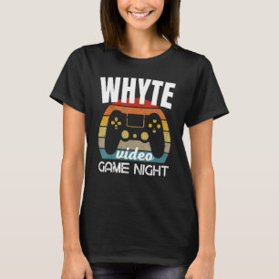 Camiseta Noche de videojuegos de Whyte Family