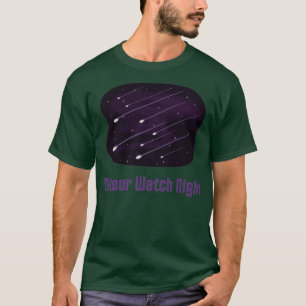 Camiseta Noche de vigilancia de meteorología