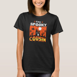 Camiseta Noche del castillo de Haunted para las mujeres Sca