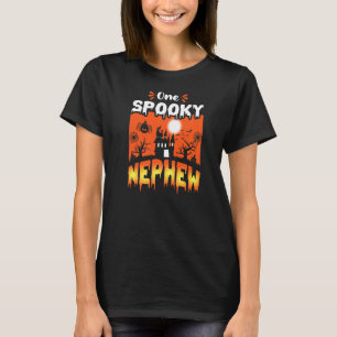 Camiseta Noche del castillo de Haunted para las mujeres Sca