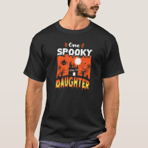 Camiseta Noche del castillo de Haunted para las mujeres Sca