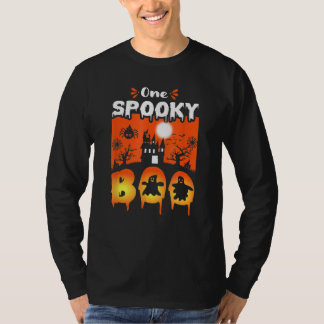 Camiseta Noche del Castillo Embrujado de Halloween Espeluzn