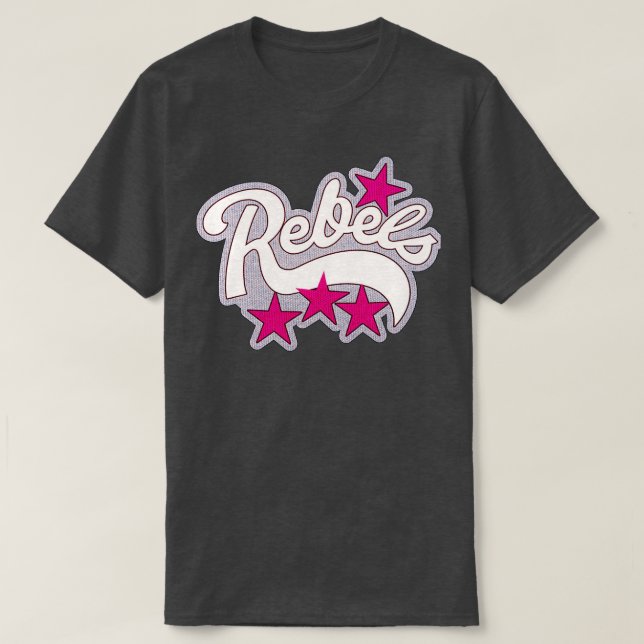 Camiseta Noche del Cometa Rebeldes animan a Uniform Pat (Diseño del anverso)