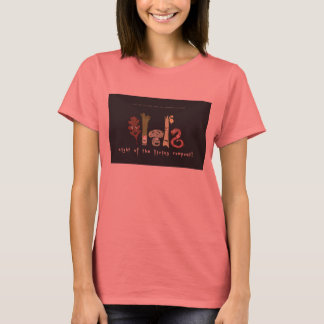 Camiseta ¡noche del compost vivo! ¡en tu camisa!