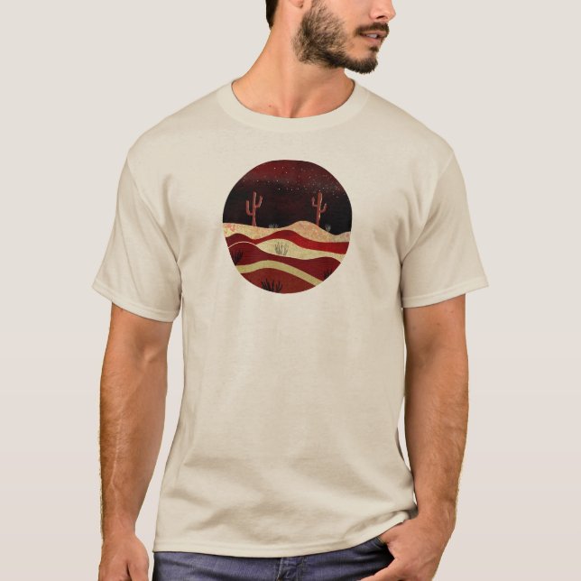 Camiseta Noche del desierto (Anverso)