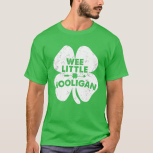 Camiseta Noche del Día del Pequeño Hooligan Gracioso Irland
