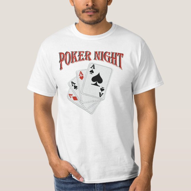 CAMISETA NOCHE DEL PÓKER (Anverso)