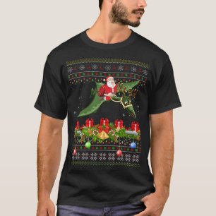 Camiseta Noche divertida de Navidad Feo de Santa Riding Pte