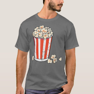 Camiseta Noche divertida de palomitas de maíz cine de famil