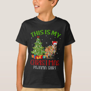 Camiseta Noche divertida Santa Luces Esto Es Mi Cristo Cang