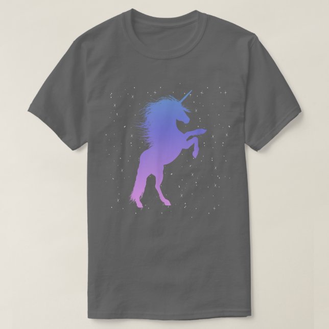 Camiseta Noche estelar estelar estelar estelar del caballo  (Diseño del anverso)