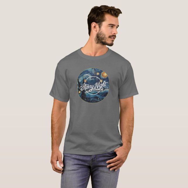 Camiseta noche estrellada (Anverso completo)