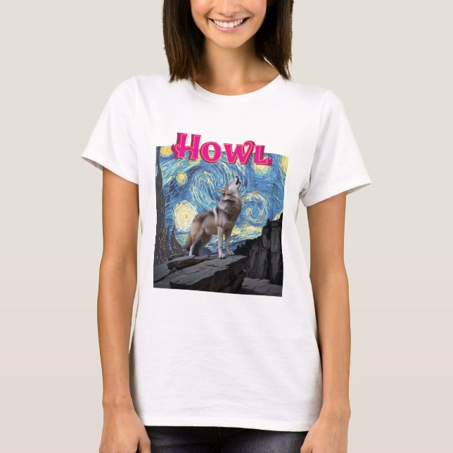 Camiseta Noche estrellada (Anverso)