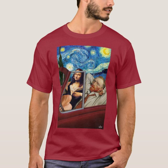 Camiseta Noche estrellada (Anverso)