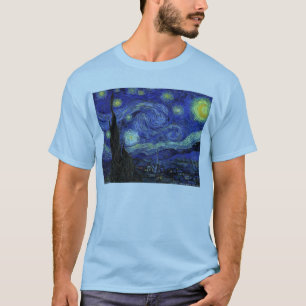 Camiseta noche estrellada estrellada