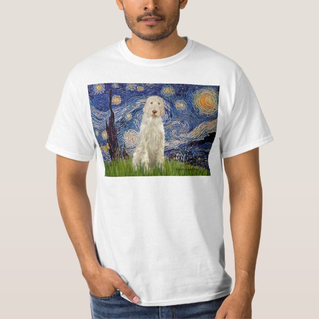 Camiseta Noche estrellada - Italian Spinone #12 (Anverso)