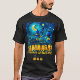 Camiseta Noche estrellada Mezquita de Ramadán