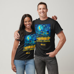 Camiseta Noche estrellada Mezquita de Ramadán