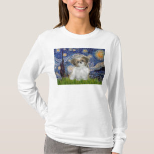 Camiseta Noche estrellada - Shih Tzu Puppy