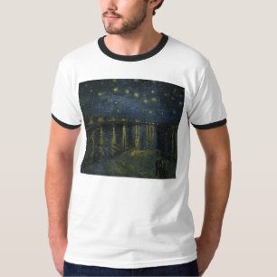 Camiseta Noche estrellada sobre el Ródano - Van Gogh