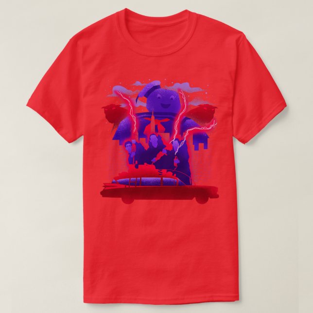Camiseta Noche fantasma (Diseño del anverso)