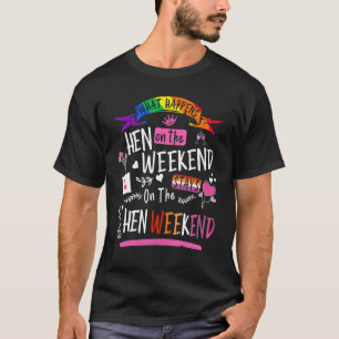 Camiseta Noche Hen Do De Lesbianas Para Mujeres Y Grupos