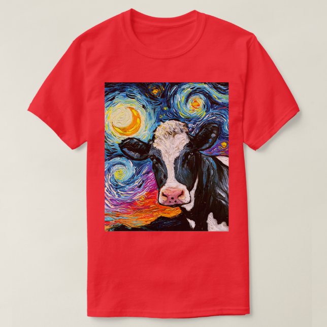 Camiseta Noche Holstein (Diseño del anverso)