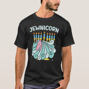 Camiseta Noche judía para unicornio Rosh Hashanah