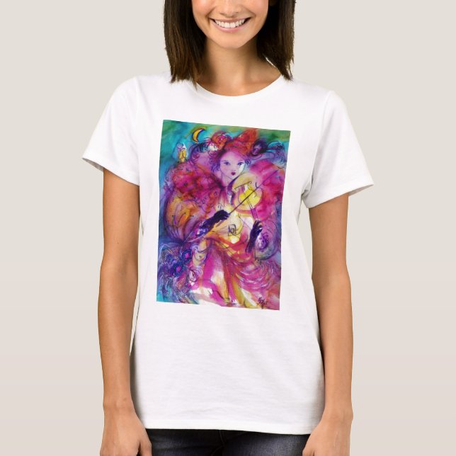 Camiseta NOCHE MASQUERADE / Carnaval veneciano (Anverso)