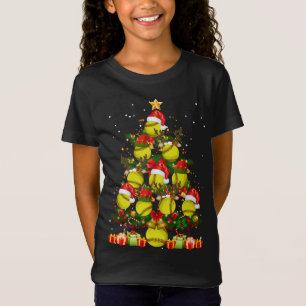 Camiseta Noche navideña de árbol de navidad del elfo del re