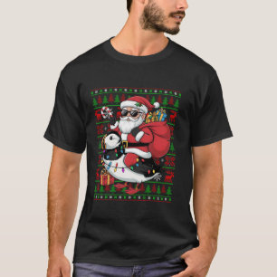Camiseta Noche navideña divertida sobre el pájaro del ataúd