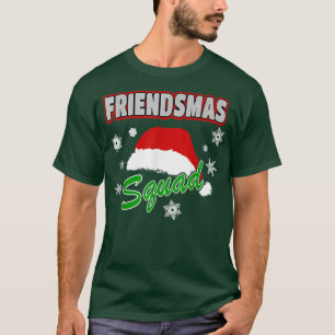 Camiseta Noche navideño de amigos de la escuadrón de los am