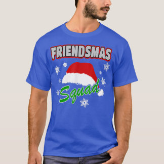 Camiseta Noche navideño de amigos de la escuadrón de los am
