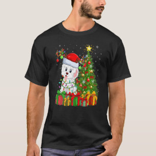 Camiseta Noche navideño enciende Navidades de perro de Sant