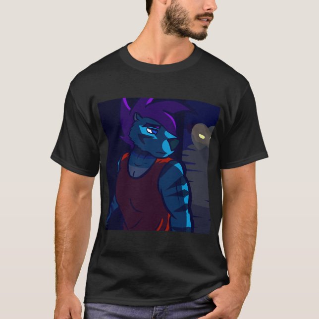 Camiseta Noche oscura (Anverso)