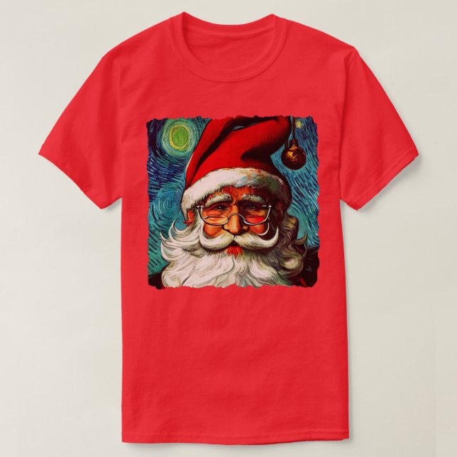 Camiseta Noche Santa Starry (Diseño del anverso)
