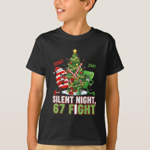 Camiseta Noche silenciosa 67 Lucha Divertida Navidad _1