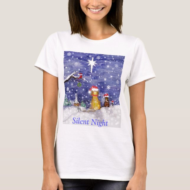 Camiseta Noche silenciosa - Noche sagrada (Anverso)