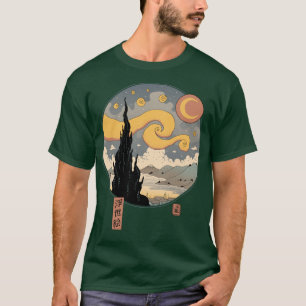 Camiseta Noche Starry Ukiyoe