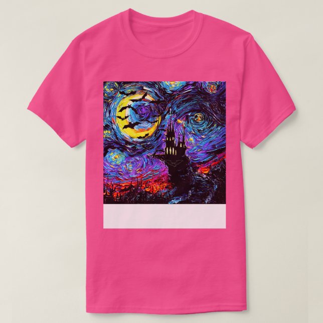 Camiseta Noche Transilvana (Diseño del anverso)